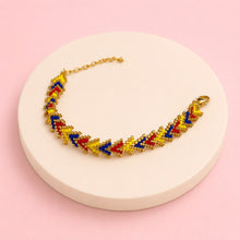 Cargar imagen en el visor de la galería, PULSERA TEJIDA MIYUKI FLECHAS COLOMBIA
