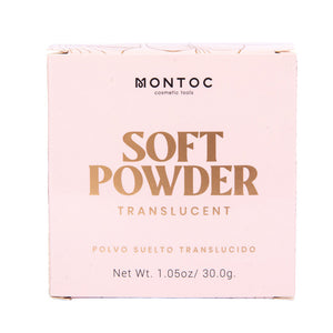 POLVO SUELTO TRASLUCIDO SOFT POWDER 30G MONTOC