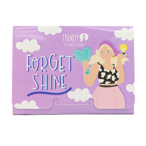 PAPELETAS ANTI GRASA TRENDY FORGET SHINE