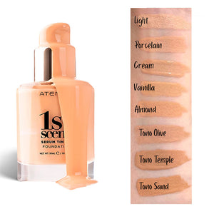 SERUM TINTED FOUNDATION 1ST SCENE 30ML BASE TIPO TINTA ATENEA