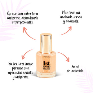 SERUM TINTED FOUNDATION 1ST SCENE 30ML BASE TIPO TINTA ATENEA