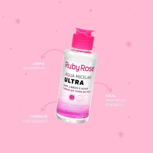 AGUA MICELAR ULTRA RUBY ROSE
