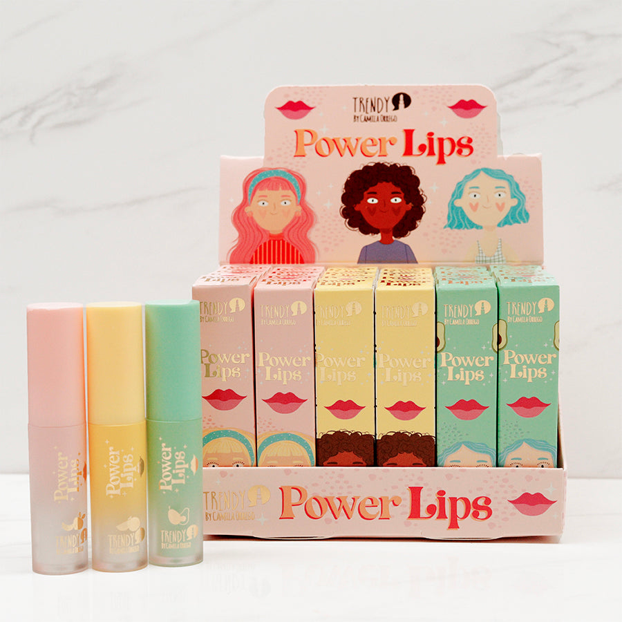 BRILLO REPARADOR DE LABIOS TRENDY POWER LIPS