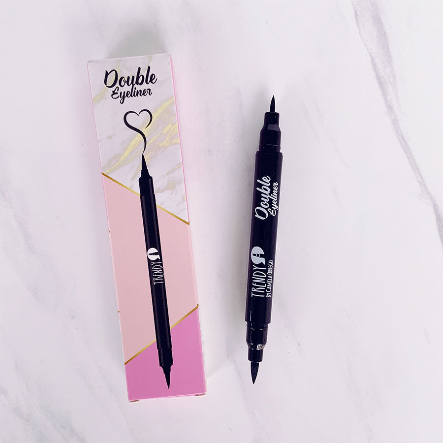 DELINEADOR PLUMON TRENDY DOBLE PUNTA