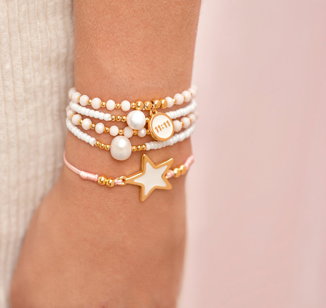 SET PULSERA ESTRELLAS Y 11:11