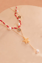 Cargar imagen en el visor de la galería, SET CADENA Y CHOKER 11:11 ESTRELLAS
