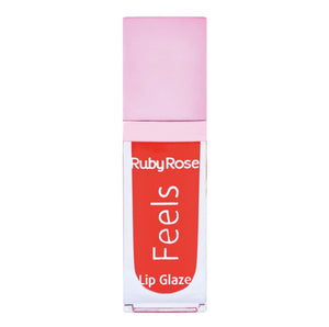 GLOSS LIP GLAZE FEELS RUBY ROSE COLOR 80