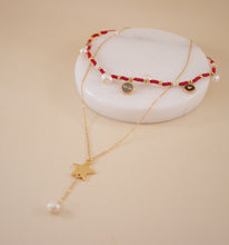 Cargar imagen en el visor de la galería, SET CADENA Y CHOKER 11:11 ESTRELLAS
