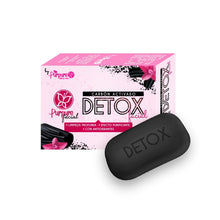 Cargar imagen en el visor de la galería, JABÓN DETOX FACIAL CARBÓN ACTIVADO 100G PURPURE
