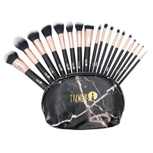 Cargar imagen en el visor de la galería, KIT BROCHAS KT18 MÁRMOL NEGRO X18 UNDS TRENDY
