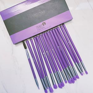 KIT DE BROCHA TRENDY X15 OJOS NEON