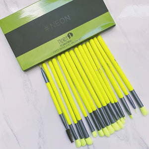 KIT DE BROCHA TRENDY X15 OJOS NEON