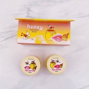 KIT MASCARILLA + EXFOLIANTE LABIOS KARITE