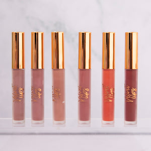 LABIALES TRENDY VELVET LIPS KIT X 6