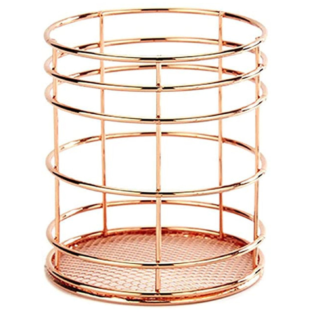 ORGANIZADOR DE BROCHAS ORO ROSA ATENEA