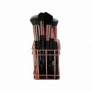 ORGANIZADOR DE BROCHAS ORO ROSA ATENEA