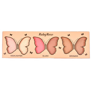 PALETA DE CONTORNO BUTTERFLY RUBY ROSE