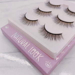 PESTAÑAS TRENDY GLAM LASHES SET X3 UND