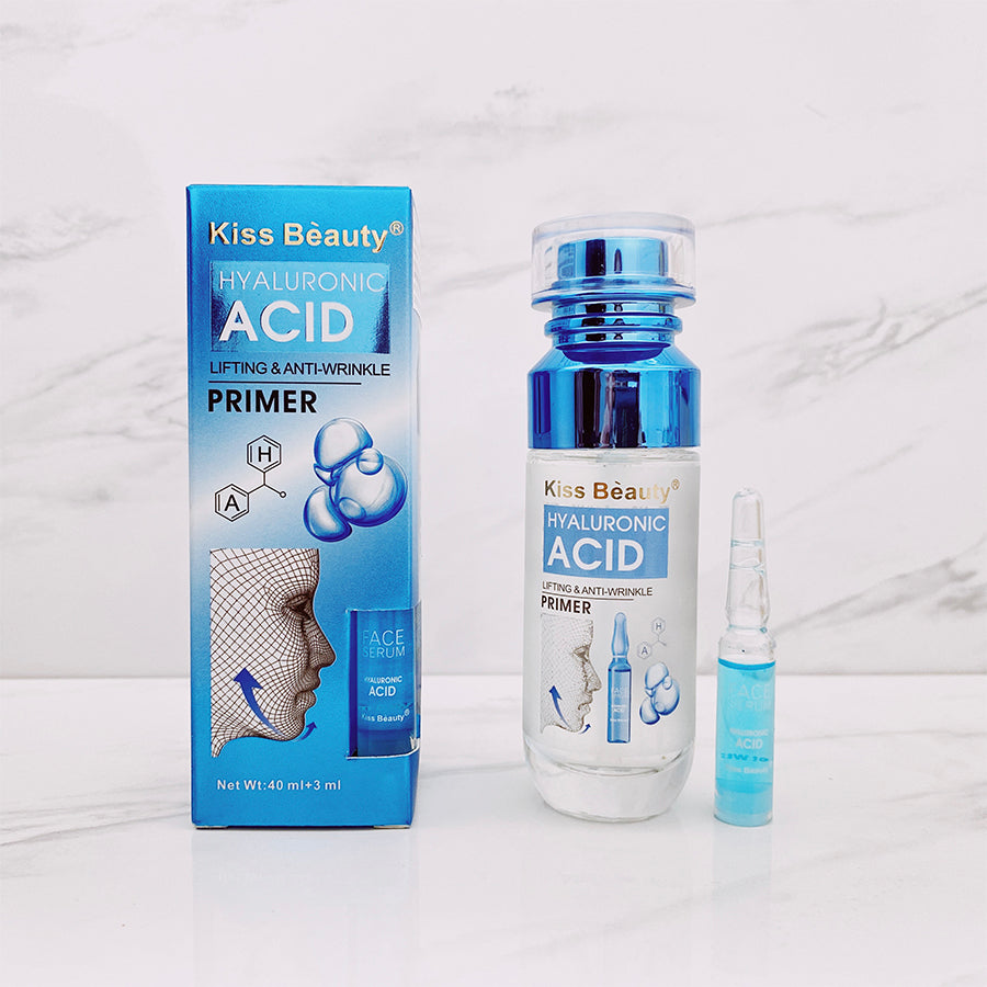 PRIMER + SERUM ACIDO HIALURONICO KISS BEAUTY