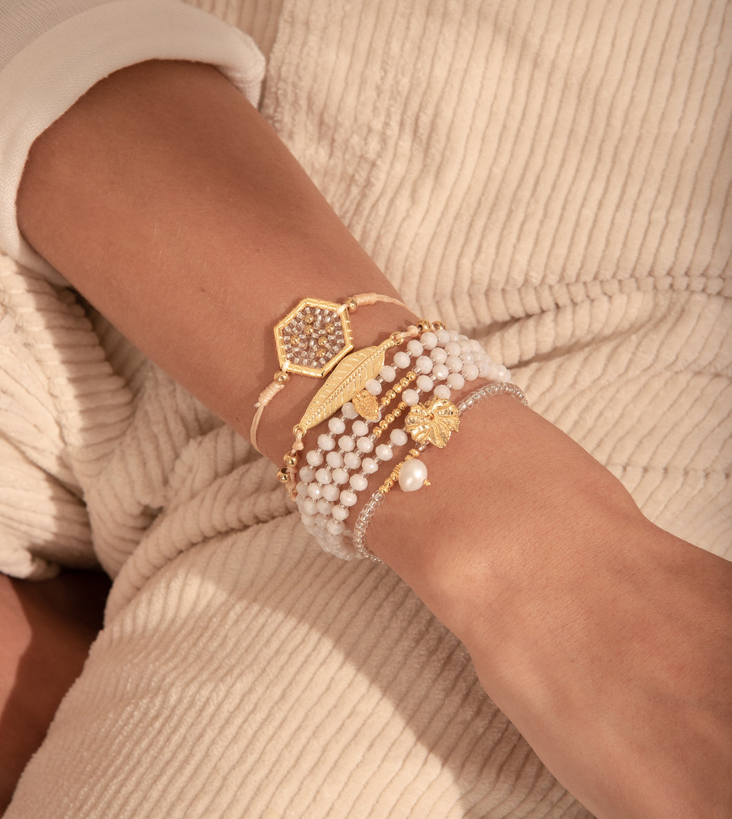 SET PULSERA RAMITAS
