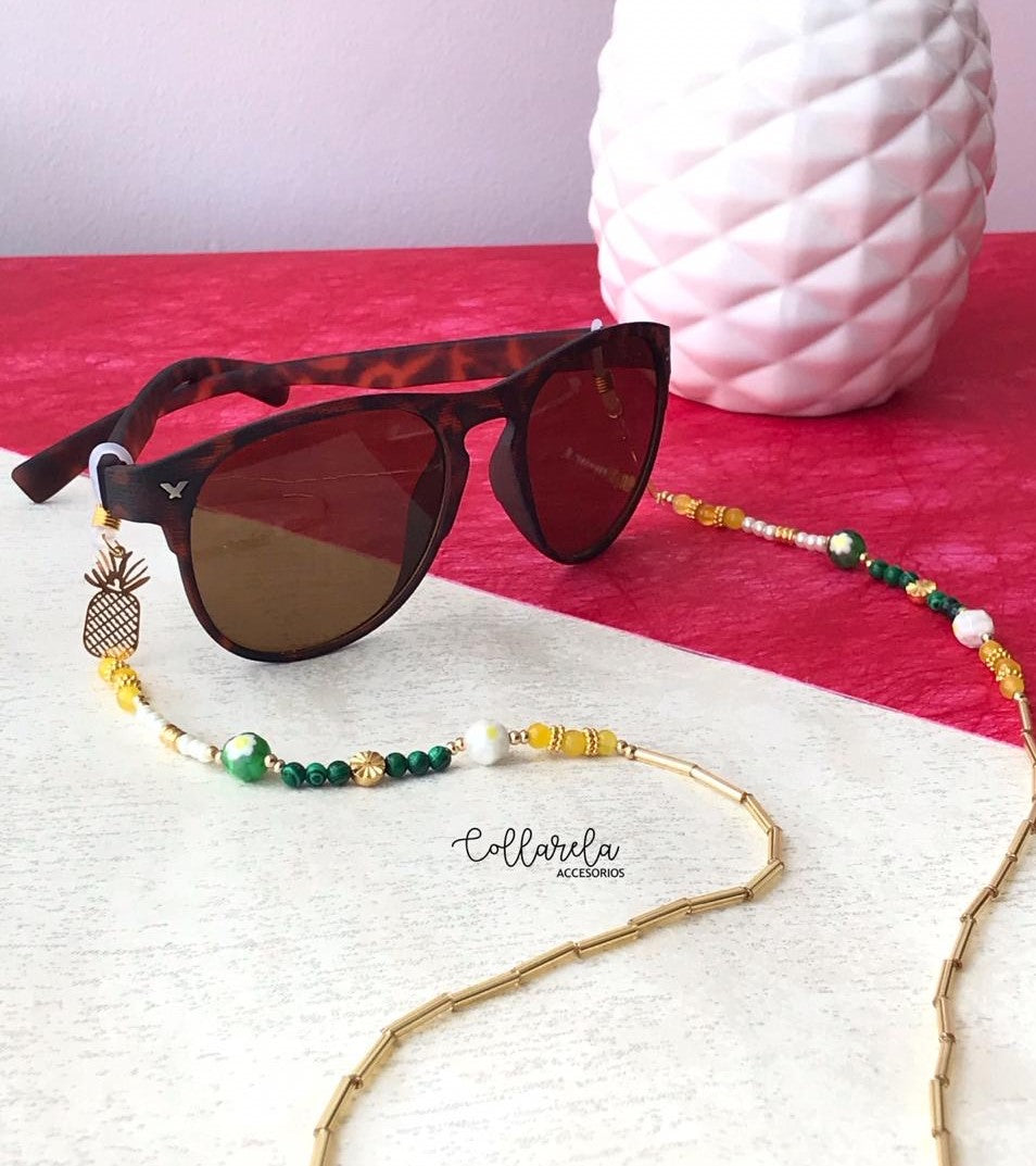CADENA DE GAFAS PIÑAS