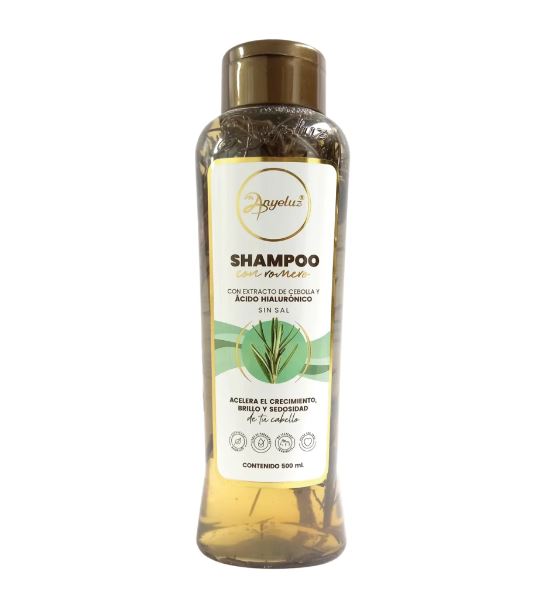 SHAMPOO CON ROMERO 500ML ANYELUZ