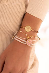 SET PULSERA PERLAS