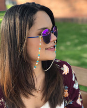 Cargar imagen en el visor de la galería, CADENA DE GAFAS PERLAS
