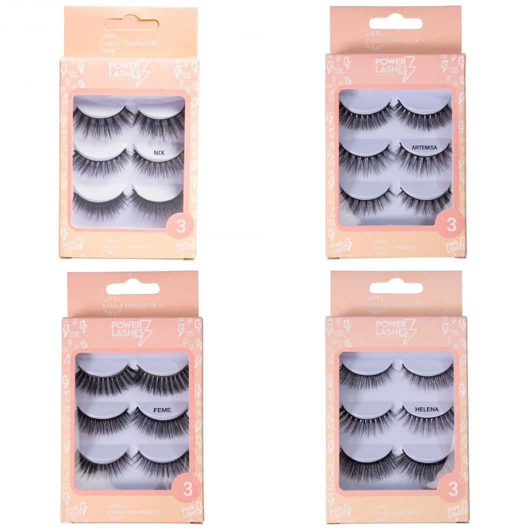 PESTAÑAS X3 POWER LASHES MIIS